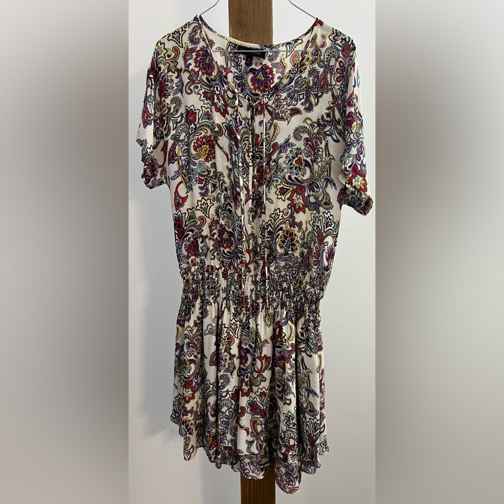 Banana Republic‎ Floral Paisley Short Sleeve Dress